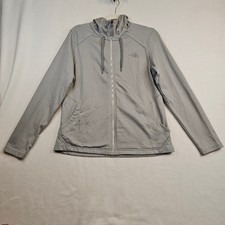 The North Face Women's Gray Zip Up Jacket Size L