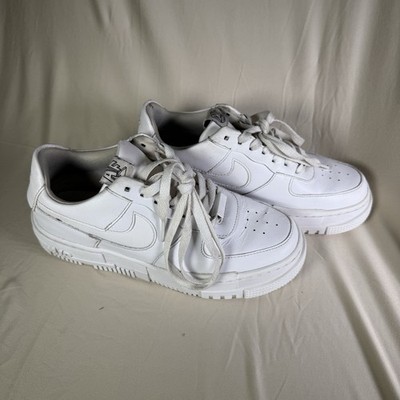 WMNS NIKE AIR FORCE 1 AF1 PIXEL All White ck6649-102 Size 7