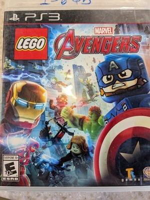 LEGO MARVEL AVENGERS PLAYSTATION 3 GAME PLAY STATION PS3 DISC AND CASE NES HQ