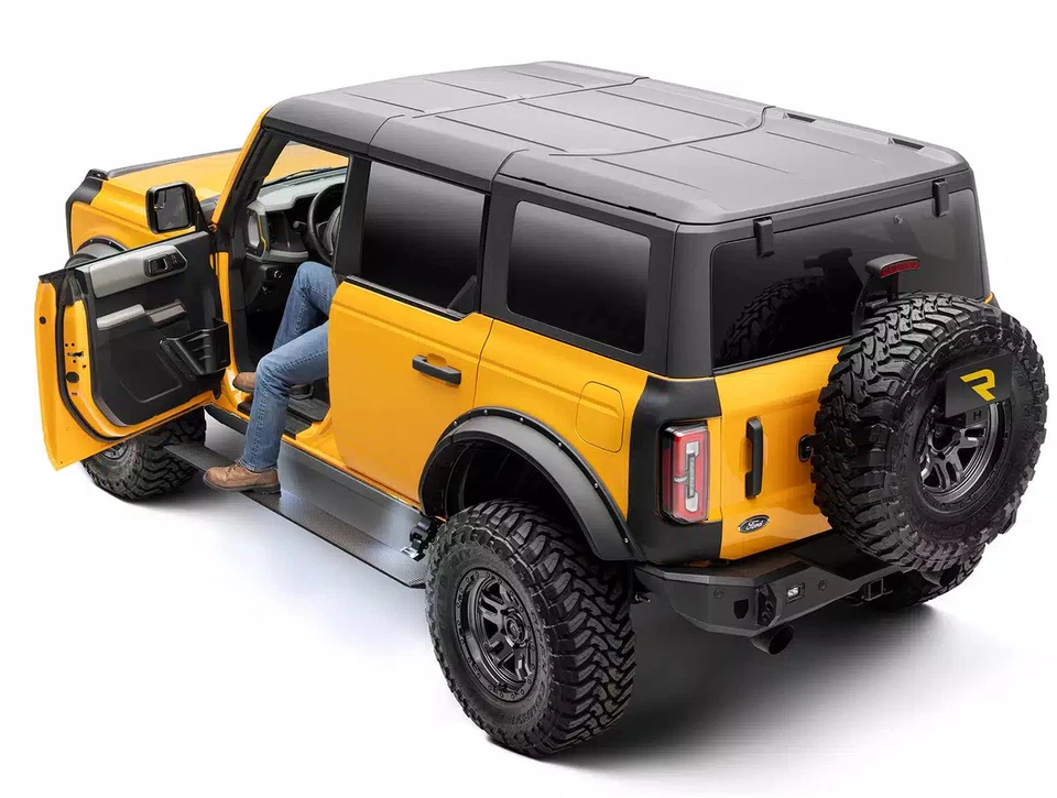 Ionic Electric Drop-Down Running Boards Fit 2021-2025 Ford Bronco 4-Door Foto 3 de 4