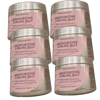 6 Pack Keracare Curlessence Moisturizing Curling Jelly 11.25 oz New