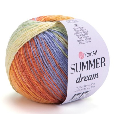 Yarnart Summer Yarn 4301 Soft Cotton Viscose 383 Yards For Knitting Accessories