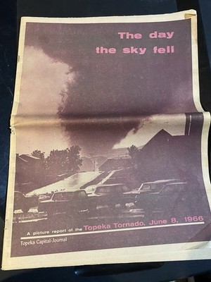 VTG Tornado Special Edition Topeka Kansas Capital Journal 1966 Day The Sky Fell