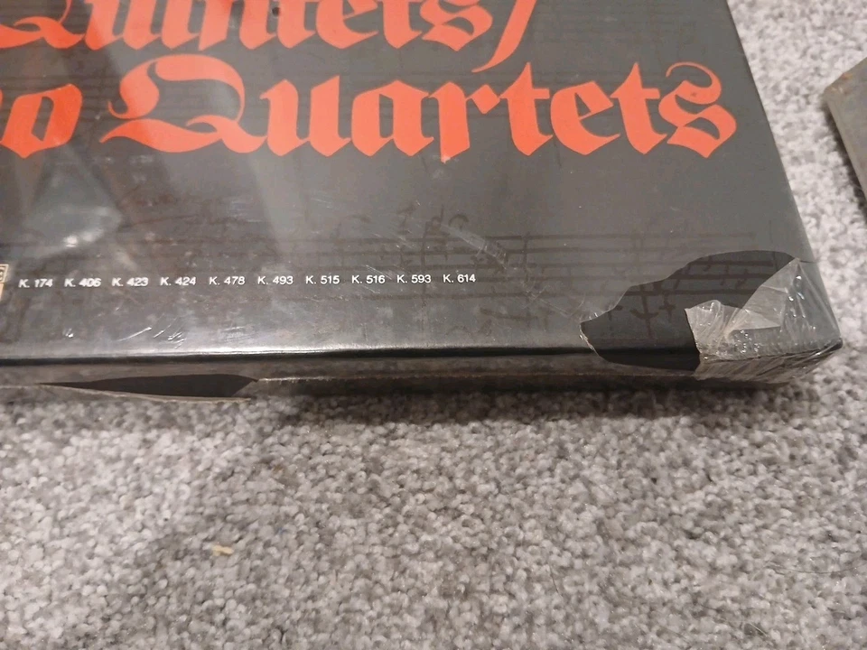 Mozart String Duos Quintets Piano Quartets M07 Time Life 5xLP Box Set NEW SEALED - Image 2 of 3