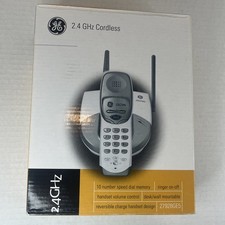 GE 2.4 GHz Cordless Phone NEW In Box 27928GE5-C