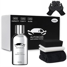 10H Nano Ceramic Coating for Cars, 50ML High Gloss Anti-Scratch SiO2 Ceramic...