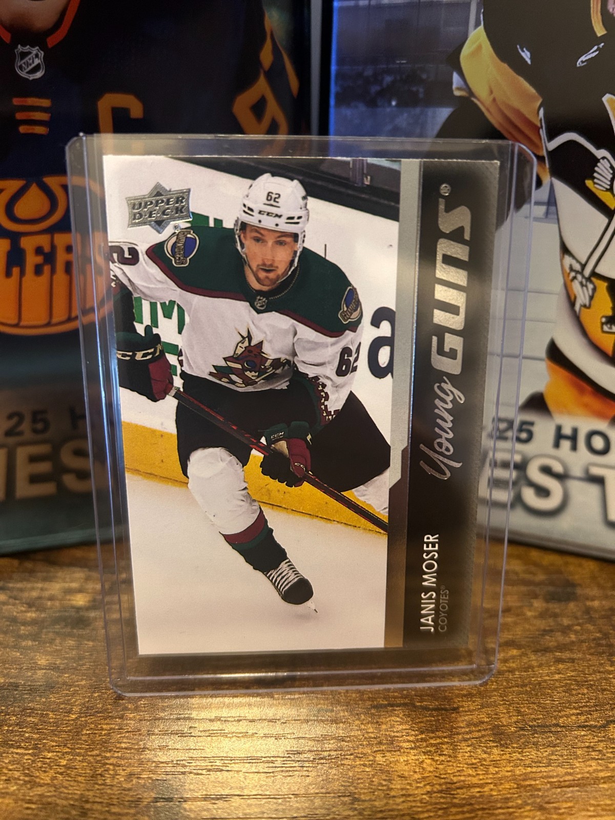 2021-22 UPPER DECK EXTENDED SERIES JANIS MOSER YOUNG GUNS #712