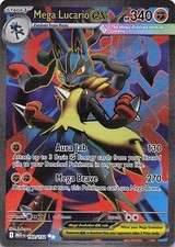 ME01: Mega Evolution #160/132 Mega Lucario ex on eBay