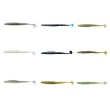 Gambler Slim EZ Paddle Tail Soft Swimbait 6'' Fishing Lure 6 Pack