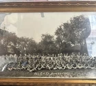 Original 1916 WW1 Military Panoramic Photograph Companies C & D Antique