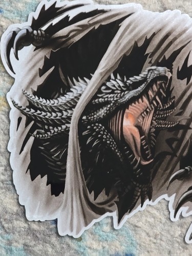 75 pcs ferocious dragon alatreon sticker decal 6" - Picture 2 of 4