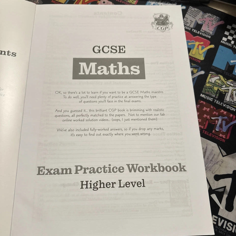 CGP GCSE Edexcel Maths Exam Practice Workbook Higher Level - Image 2 of 3