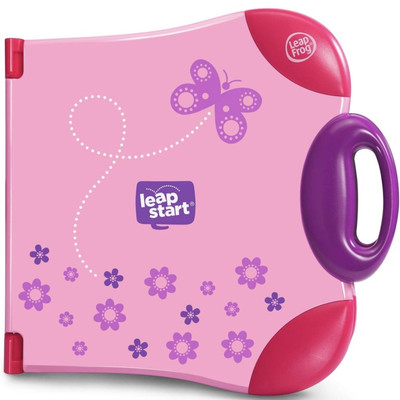 Leap Frog rosa Aktivitätsbuch elektronisches interaktives Lernsystem 
