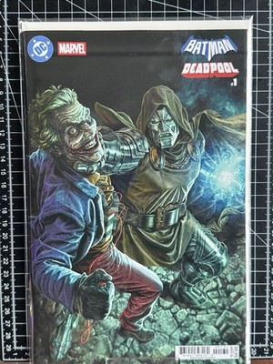BATMAN DEADPOOL #1C LEE  BERMEJO JOKER DR DOOM VARIANT