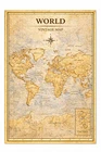 World Historical Vintage Map Wall Art Print Poster Picture Decor A4 A3 A5
