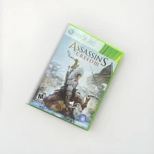 Assassin's Creed III Walmart Edition Microsoft Xbox 360, 2012, Complete Set
