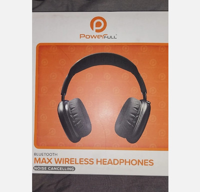NEU Powerfull Max Wireless Kopfhörer Noise Cancelling - Schwarz - 45h Akku (O)