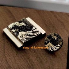 Kanagawa Shutter Button Brass HotShoe Cover For Canon Nikon Fujifilm Sony Leica