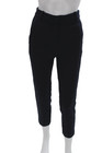 J Crew Womens Cropped Ankle Dress Pants Dark Blue Button Size 2 — photo 1