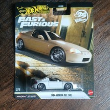 Hot Wheels 25th Anniversary 2026 Fast Furious 1994 Honda Del Sol Diecast Car