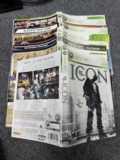 XBOX 360 OEM GAME BOX COVER ART - BUY MORE & SAVE!! 🤑🤑🔥🔥🔥