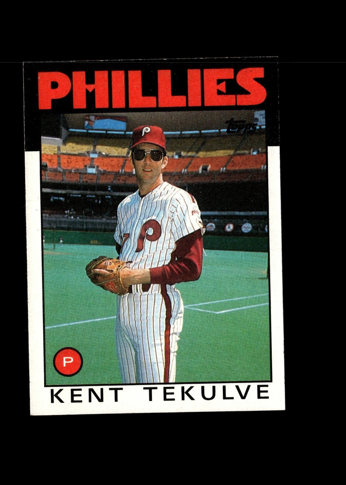 Kent Tekulve - 1986 Topps Baseball #326 - Philadelphia Phillies + FREE Ship