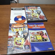 Nicktoons Unite (Nintendo GameCube, 2005) CIB Tested Working