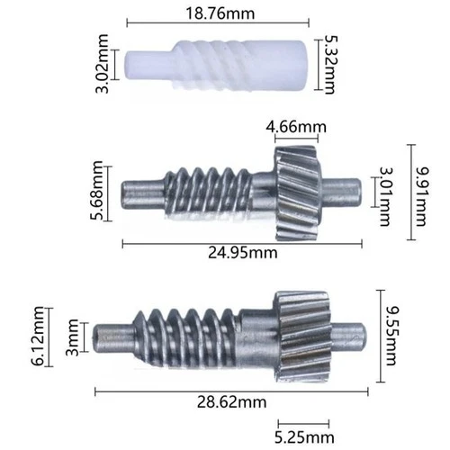 OEM Power Side Wing Mirror Folding Motor Gear for 2014-2020 Honda Jazz Fit Vezel