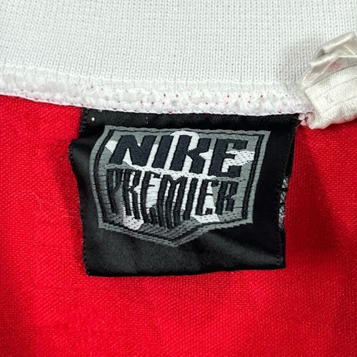 Vintage Arsenal Home 1994-96 Nike Premier Genuine Rare Jersey Kit Shirt Mens XL - Imagen 8 de 19