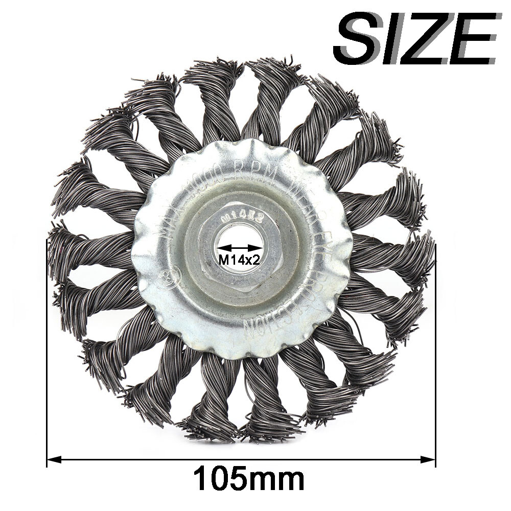 DEWALT 3-in Coarse Wire Cup Brush Angle Grinder DW4910S At - Foto 7