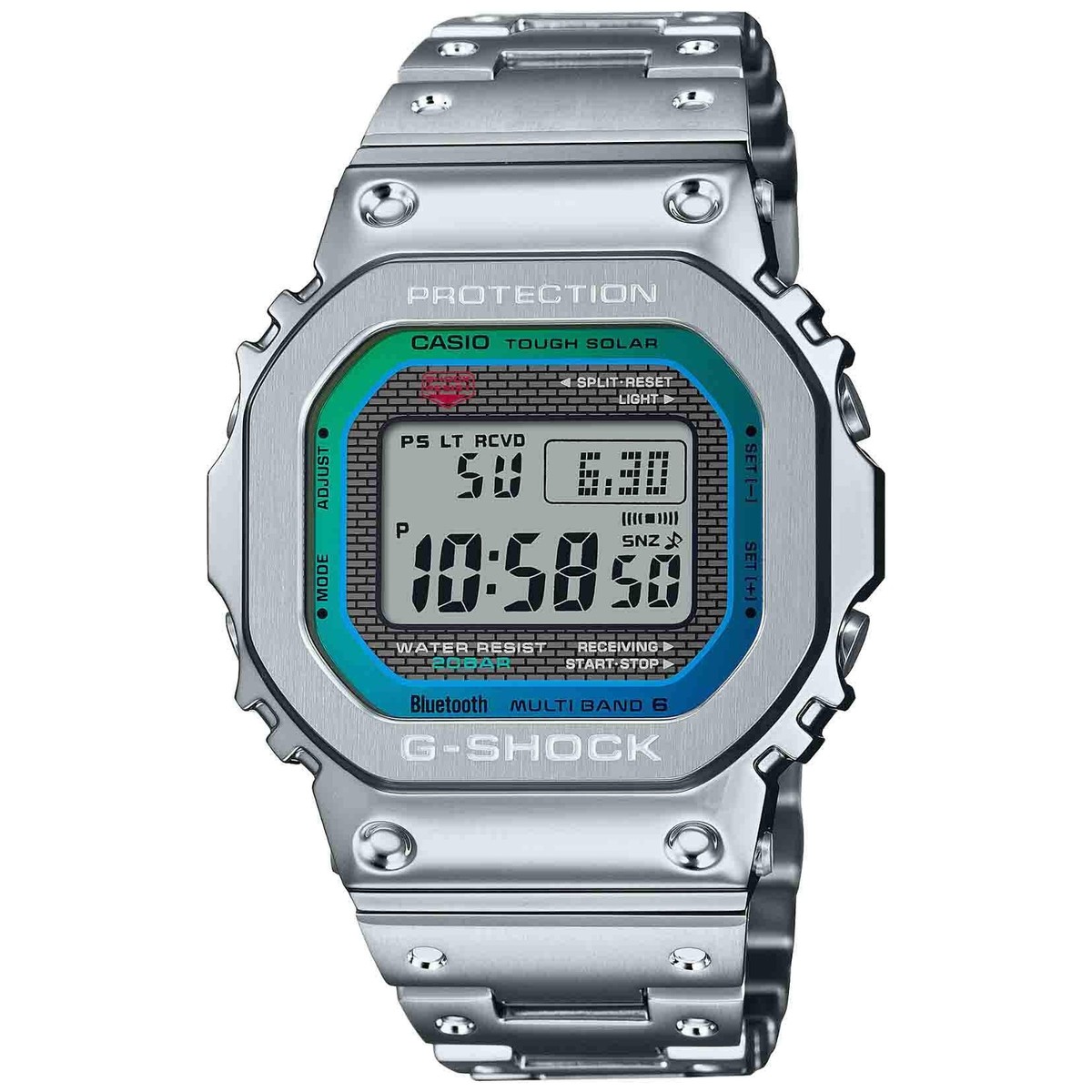 G-Shock GMWB5000 40th Anniversary Full Metal Solar Silver