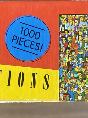 The Simpsons Limited Edition 1000 Piece Jigsaw Puzzle | eBay