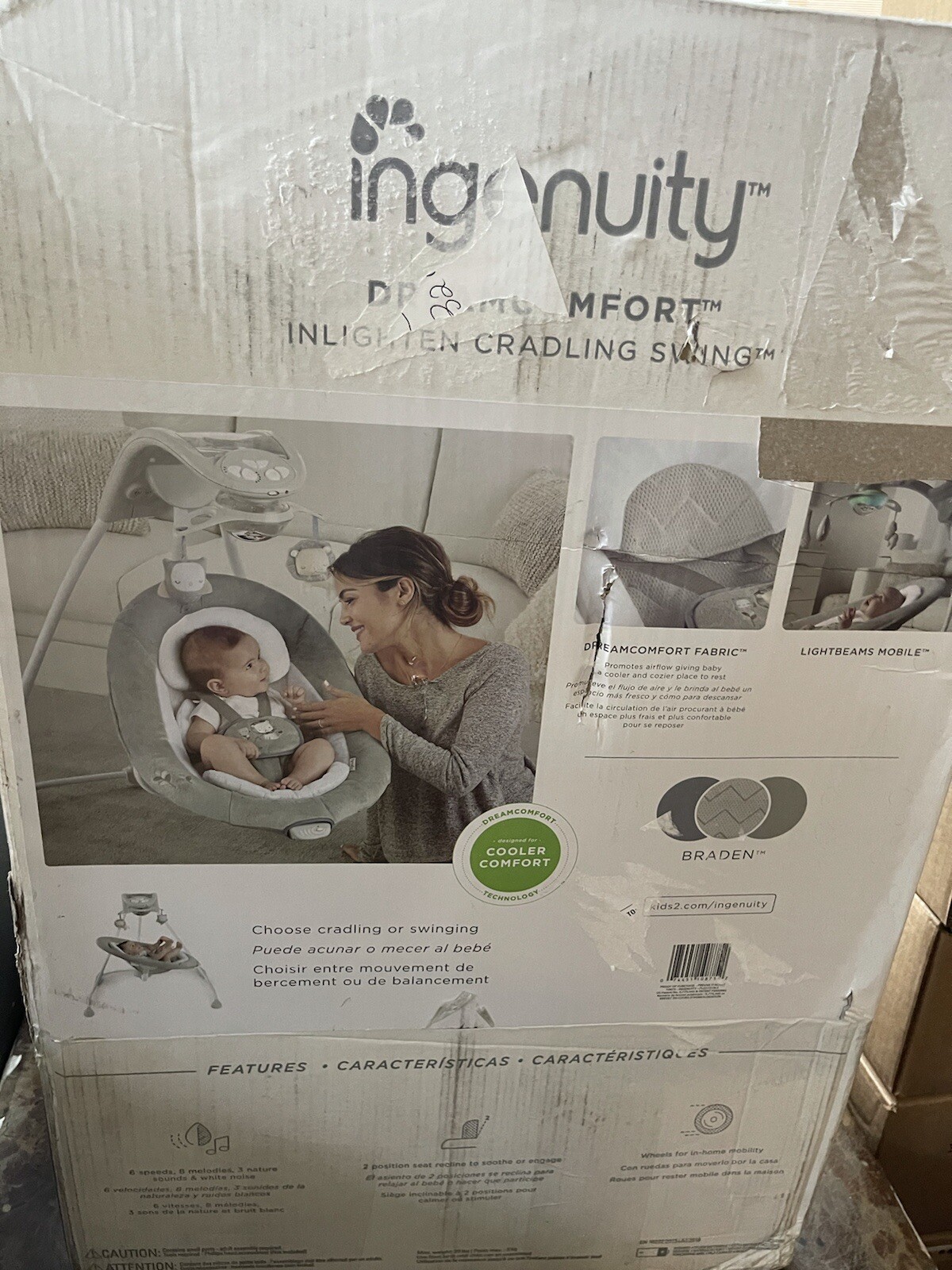 ingenuity braden swing