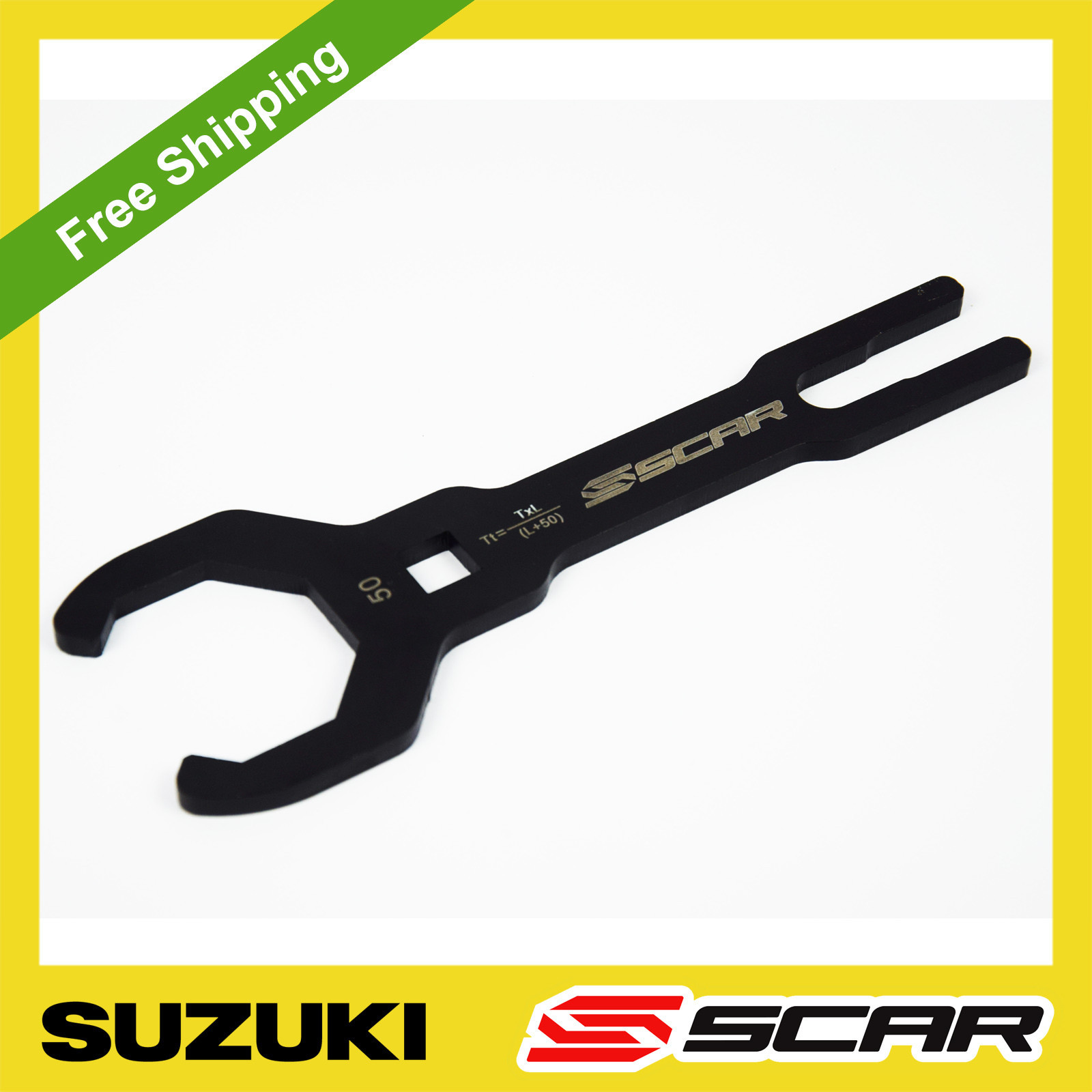 Clé de fourche Showa pour Suzuki RMZ évite d'abîmer l'embout