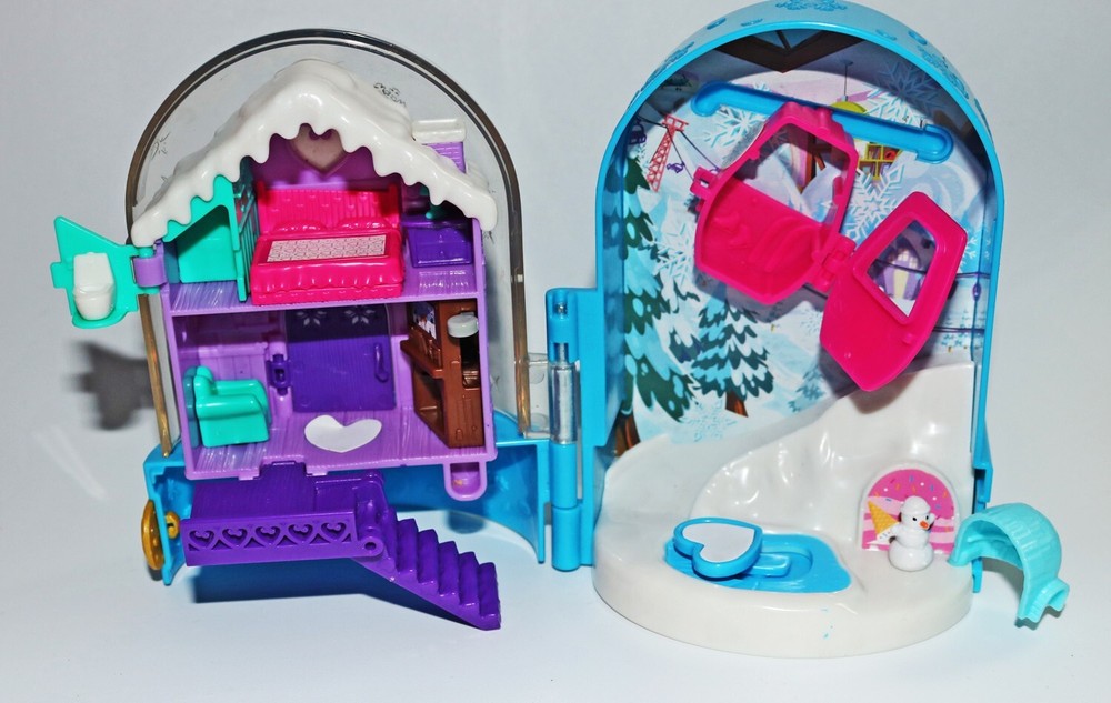 Polly Pocket World Snow Secret Compact Only  Mattel