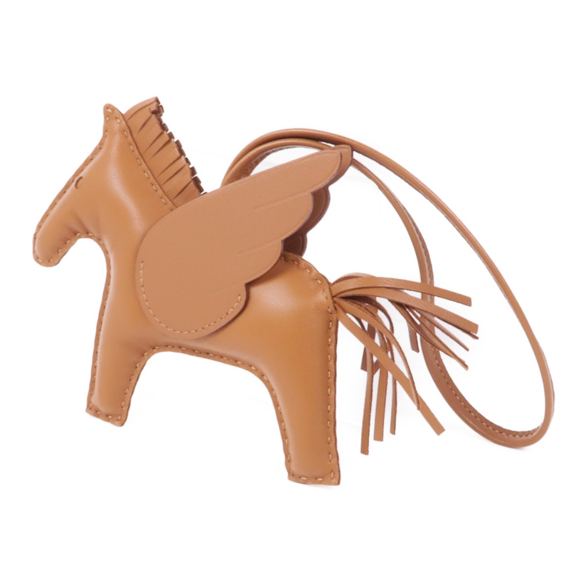 ギフトにも♪【HERMES】Taschenschmuck Rodeo MM Pegase HERMES Rodeo Pegase MM Charm Milo Veau Swift Leather Gold