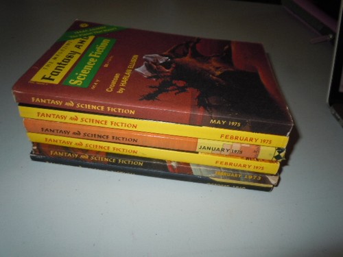 Magazine Of Fantasy And Science Fiction. Lot of 6 Bradbury, Ellison, Wellen... - Picture 14 of 14