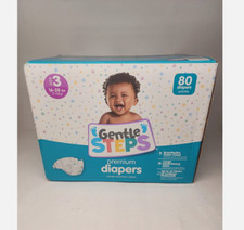 Gentle steps premium diapers Size 3:16-28lbs -Box of 80PC