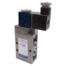 Festo MFH-5-1/8 Solenoid Valve, 5/2 Way, 1.8-8bar, G1/8, 24VDC/42VAC Coil