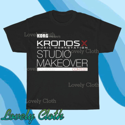 New KORG Kronos X Logo 2 Side T-Shirt Funny Size S to 5XL
