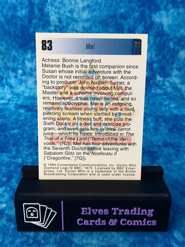 Doctor Who Series One 1 SINGLE Non-Sport Trading Card by Cornerstone 1994 - Picture 158 of 208