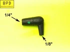 1/8" x 1/4" Universal Soft Rubber Vacuum Tubing Elbow 1684