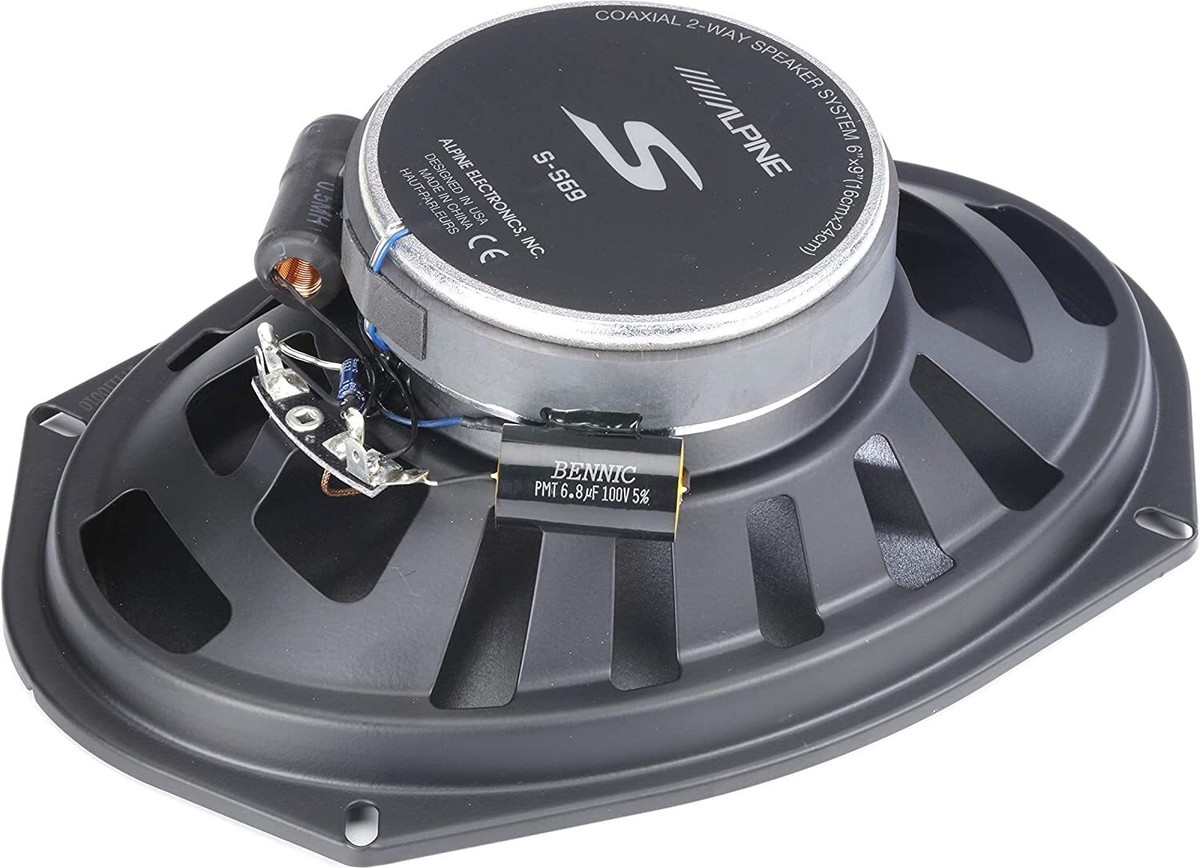 2 Pair ALPINE S-S69 260 Watt 6x9
