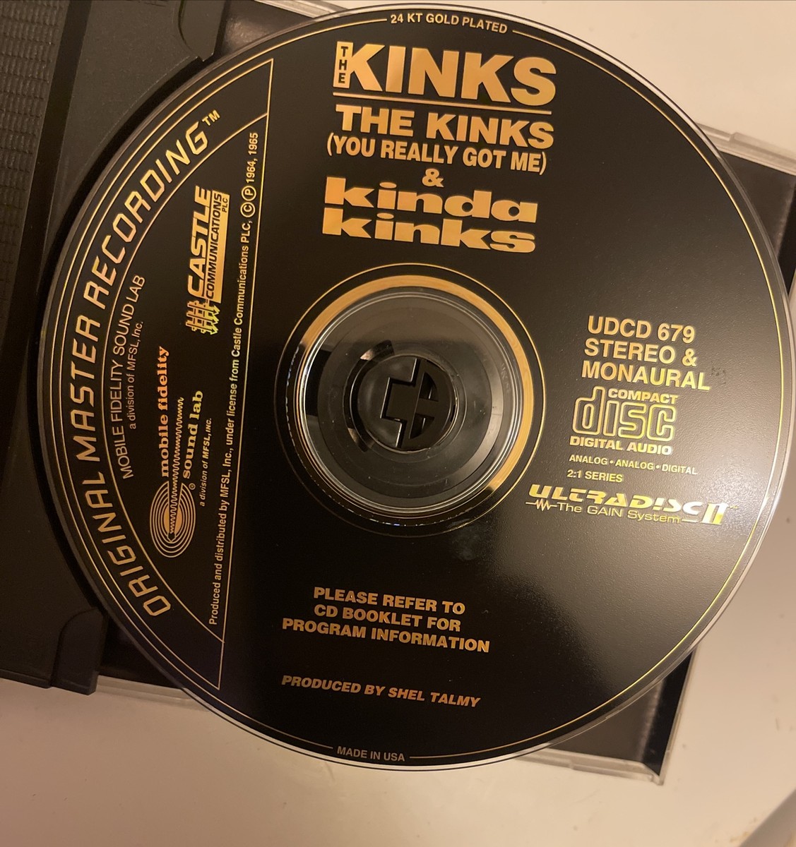 The Kinks-You Really Got Me & Kinda Kinks MFSL Gold CD