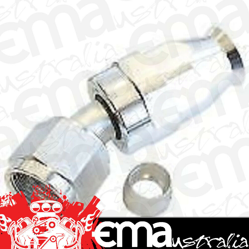 Aeroflow Genuine AF207-04DS Alloy 30 Deg Hose -4AN Sales of SALE items from new works End Swivel Nut Silver