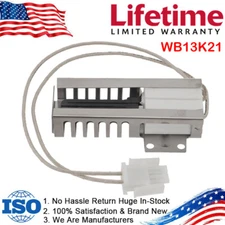 1X WB13K21 Gas Range Oven Igniter for GE Samsung Kenmore NX58H5600SS NX58h9500WS