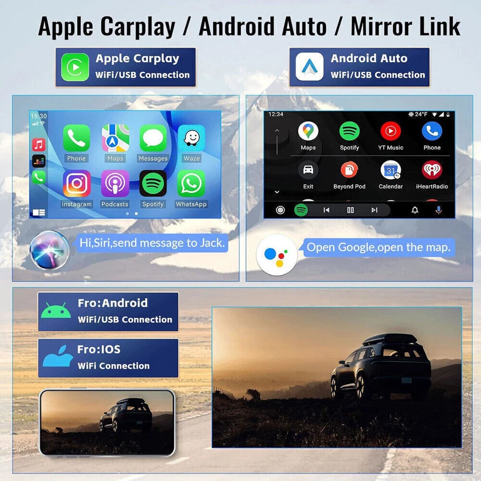 FOR Cadillac Escalade 2003-2006 Android 14.0 APPLE CARPLAY CAR STEREO RADIO GPS Foto 4 de 4