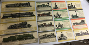 Vintage 1920's Railroad Post Cards - Group of 21 Cards (1000935)