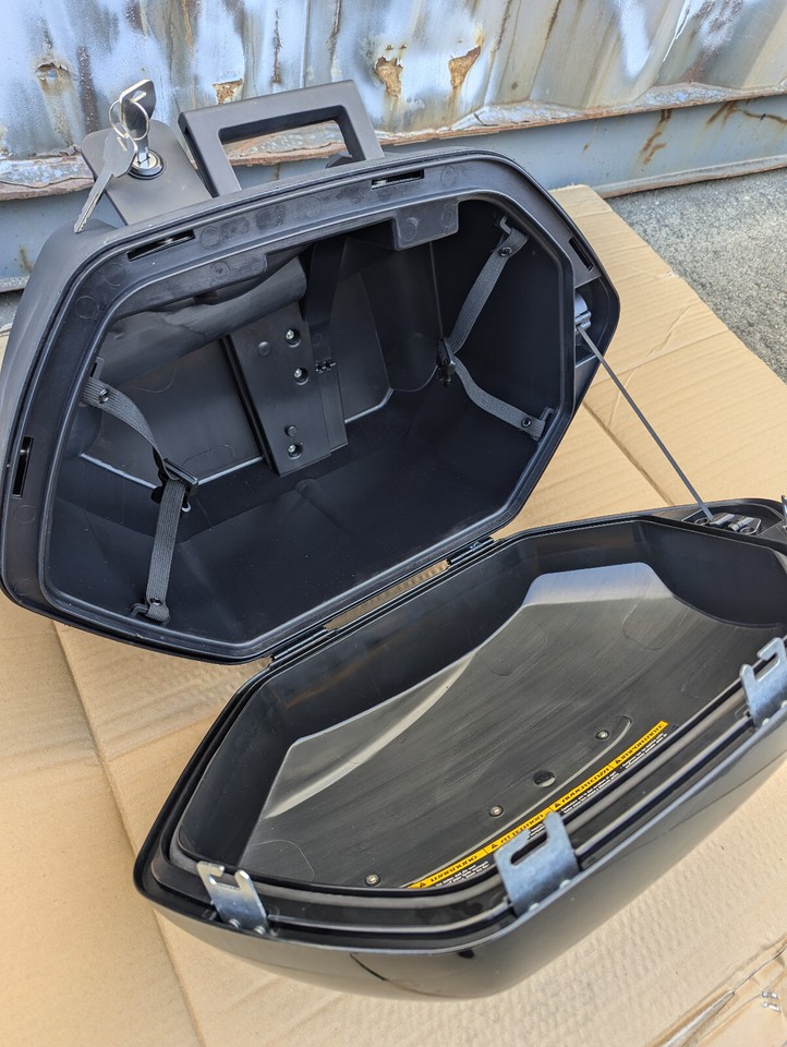 Fjr1300 Rear Box For Yamaha FJR1300 FJR 1300 Saddlebags Left+Right Side Cases Trunk ...