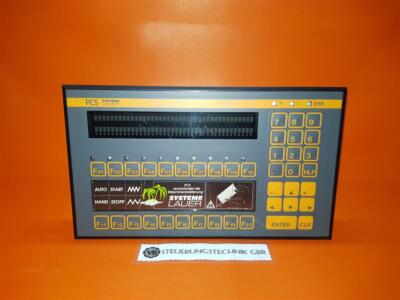 Lauer Control Console PCS 110FZ Version V113.5